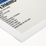 Nirvana Nevermind Poster - Retro 90s Wall Art - Vintage Rock Art Print