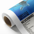 Nirvana Nevermind Poster - Retro 90s Wall Art - Vintage Rock Art Print