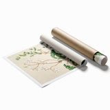 Classical Realism Botanical Art Print - Calceolaria & Mazus