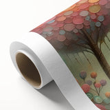 Whimsical Girl and Bubbles Wall Art - Dreamy Nursery Print