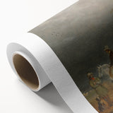 Romanticism Art - A Traveller and a Shepherd in a Landscape