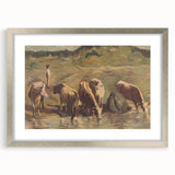 Expressionist Art of Summer Herds | Contemporary Expressionism Wall Art