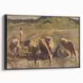 Expressionist Art of Summer Herds | Contemporary Expressionism Wall Art