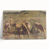 Expressionist Art of Summer Herds | Contemporary Expressionism Wall Art