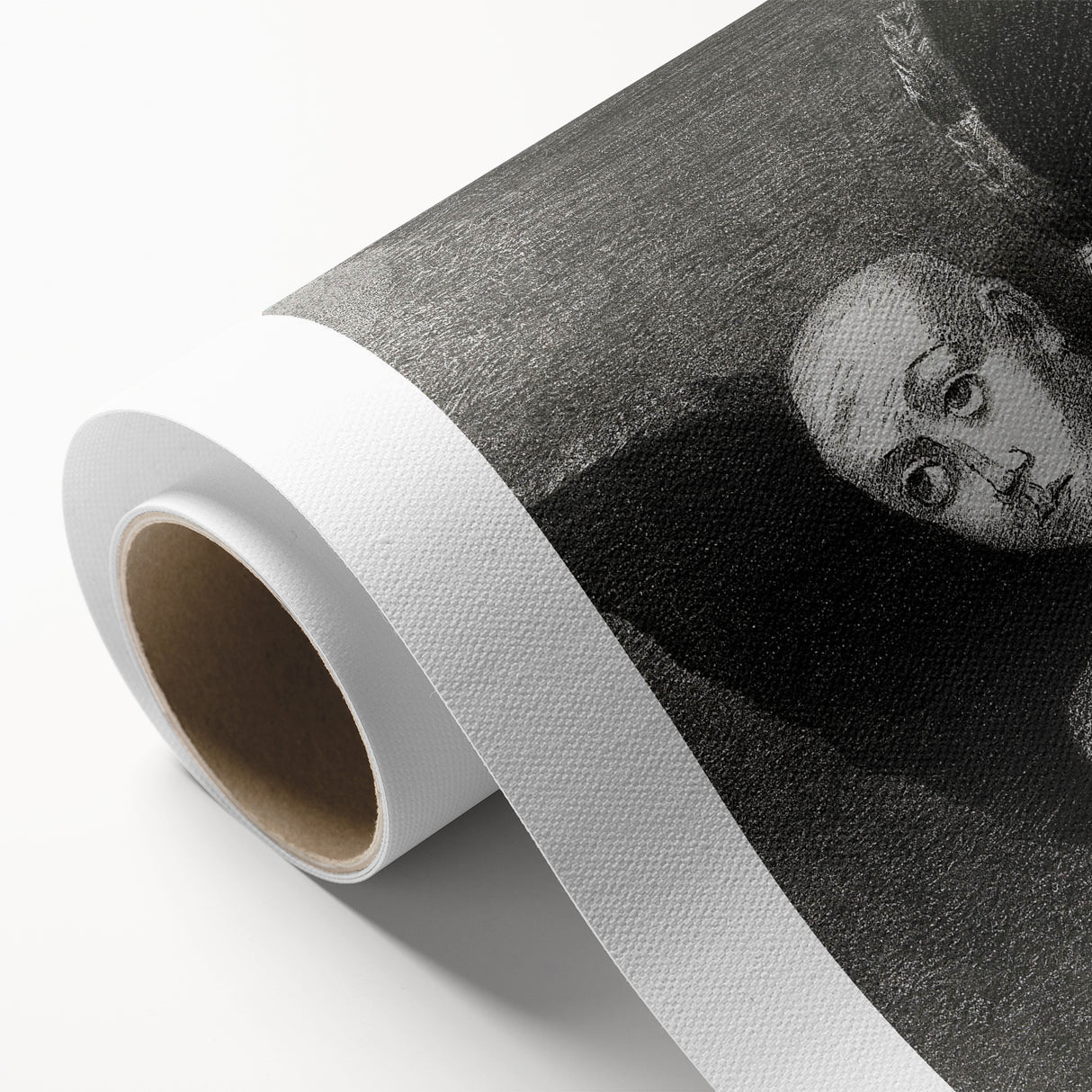 Modern Wall Art - The Fallen Angel by Odilon Redon - Mystical Black & White Decor