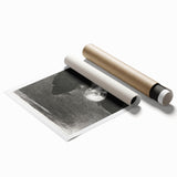 Modern Wall Art - The Fallen Angel by Odilon Redon - Mystical Black & White Decor