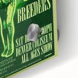 Nirvana Concert Poster - Retro Green Aesthetic - Vintage Rock Art Print