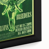 Nirvana Concert Poster - Retro Green Aesthetic - Vintage Rock Art Print