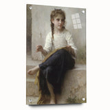 Classical Realism Portrait - Young Girl in Repose