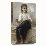 Classical Realism Portrait - Young Girl in Repose