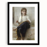 Classical Realism Portrait - Young Girl in Repose