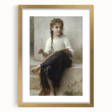 Classical Realism Portrait - Young Girl in Repose