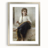 Classical Realism Portrait - Young Girl in Repose