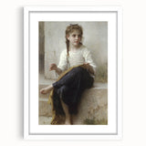 Classical Realism Portrait - Young Girl in Repose