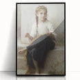 Classical Realism Portrait - Young Girl in Repose
