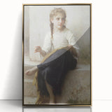 Classical Realism Portrait - Young Girl in Repose