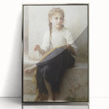 Classical Realism Portrait - Young Girl in Repose