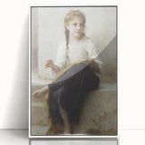 Classical Realism Portrait - Young Girl in Repose