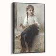 Classical Realism Portrait - Young Girl in Repose