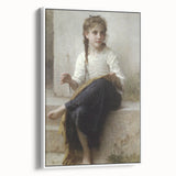 Classical Realism Portrait - Young Girl in Repose