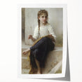 Classical Realism Portrait - Young Girl in Repose