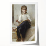 Classical Realism Portrait - Young Girl in Repose