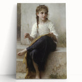 Classical Realism Portrait - Young Girl in Repose