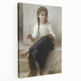 Classical Realism Portrait - Young Girl in Repose