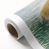 Abstract Expressionism Sunbathing | Vibrant Contemporary Wall Art