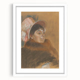 Impressionist Portrait - Madame Dietz-Monnin by Degas Wall Art Print