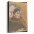 Impressionist Portrait - Madame Dietz-Monnin by Degas Wall Art Print