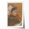 Impressionist Portrait - Madame Dietz-Monnin by Degas Wall Art Print