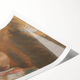 Impressionist Portrait - Madame Dietz-Monnin by Degas Wall Art Print