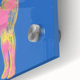 Nirvana Angel Poster - Retro Neon Aesthetic - Vintage Rock Art Print