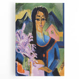Sunday in the Alps - Contemporary Expressionist Art Canvas Print