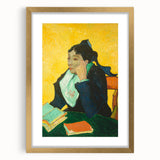 Impressionist Portrait - Madame Ginoux by Van Gogh Wall Art Print