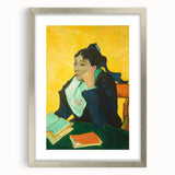 Impressionist Portrait - Madame Ginoux by Van Gogh Wall Art Print