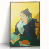 Impressionist Portrait - Madame Ginoux by Van Gogh Wall Art Print