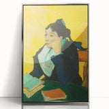 Impressionist Portrait - Madame Ginoux by Van Gogh Wall Art Print