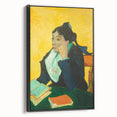Impressionist Portrait - Madame Ginoux by Van Gogh Wall Art Print