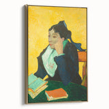 Impressionist Portrait - Madame Ginoux by Van Gogh Wall Art Print