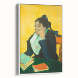 Impressionist Portrait - Madame Ginoux by Van Gogh Wall Art Print