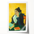 Impressionist Portrait - Madame Ginoux by Van Gogh Wall Art Print