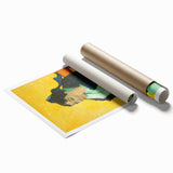 Impressionist Portrait - Madame Ginoux by Van Gogh Wall Art Print