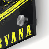 Nirvana Shoes & Microphone Poster - Retro Punk Art - Vintage Rock Print