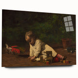 Timeless Realism Art Print - Child at Play by Eakins