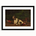 Timeless Realism Art Print - Child at Play by Eakins