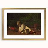 Timeless Realism Art Print - Child at Play by Eakins