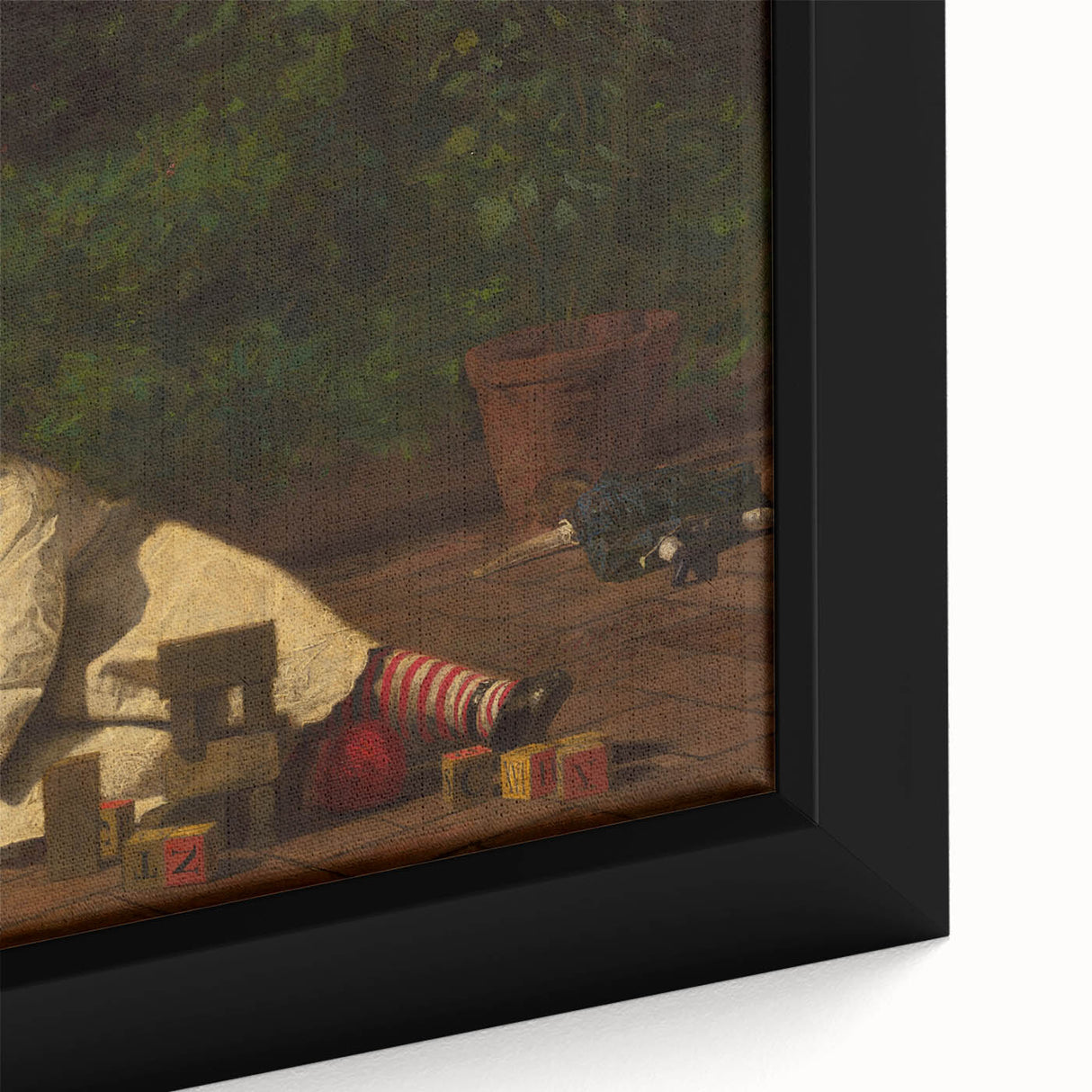 Timeless Realism Art Print - Child at Play by Eakins