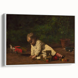 Timeless Realism Art Print - Child at Play by Eakins